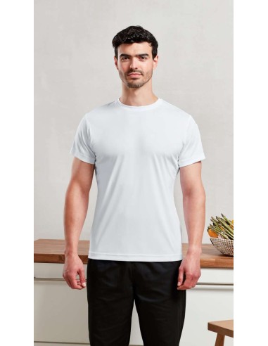 P-PR649-Coolchecker® Chefs T-Shirt (Mesh Back)